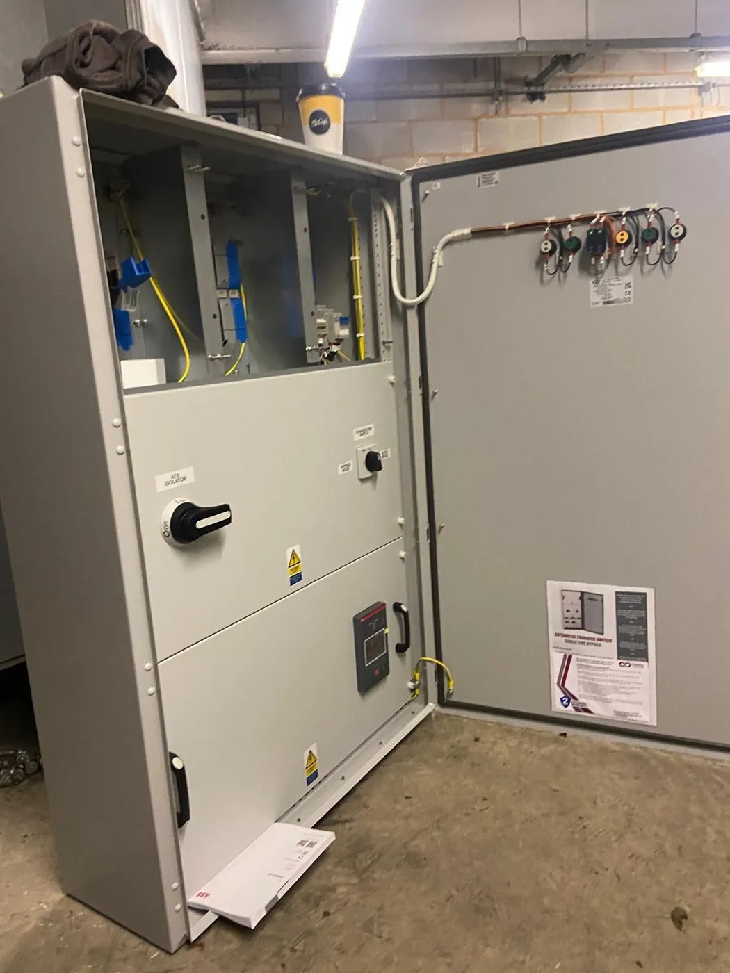 ATS and extract fan replacement in Birmingham (3)
