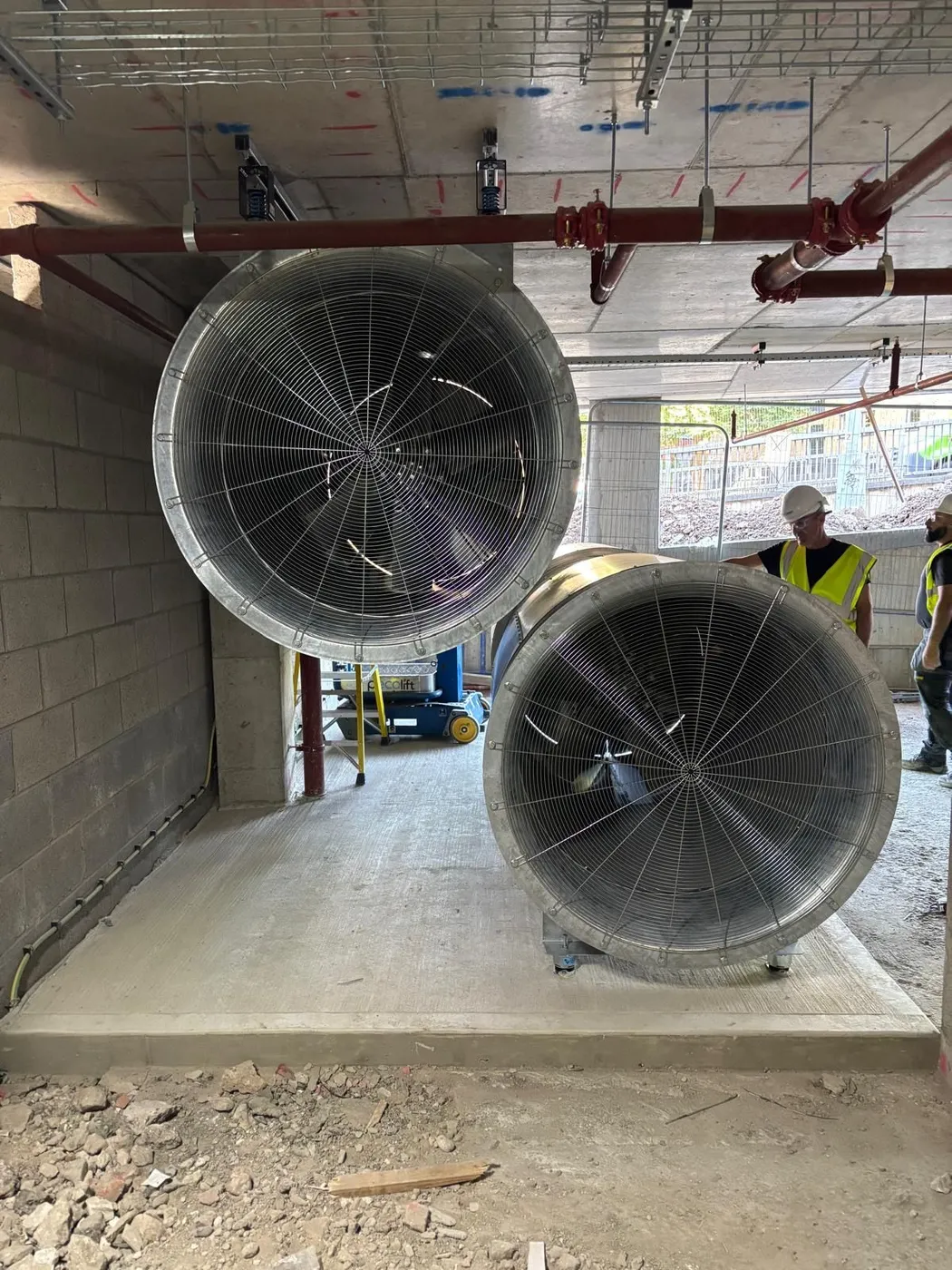 Extract fan installation in Reading (2)